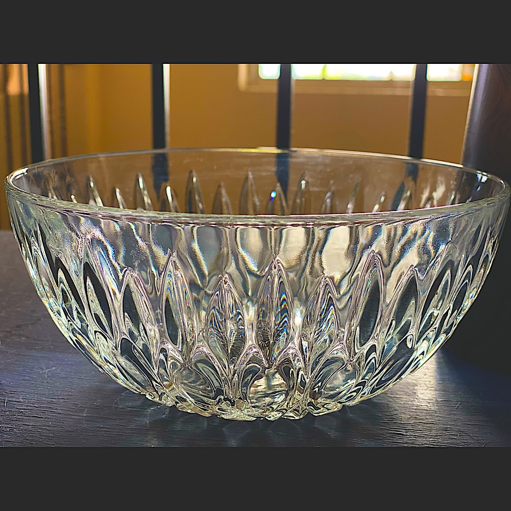 VTG French Cristal clear bowl